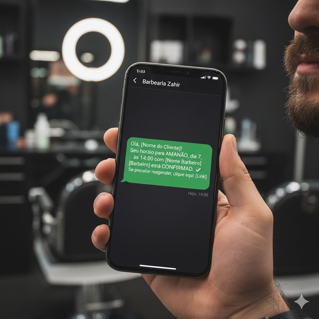 Exemplo de notificação no WhatsApp